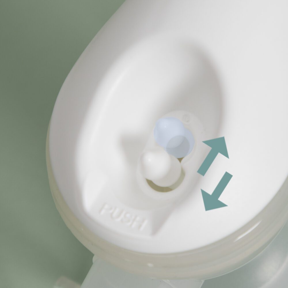 Silicone Breast Pump Manual With Feeding Bottle