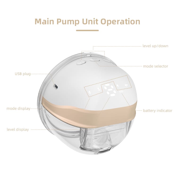 Electric Wearable Breast Pump (6) Electric Wearable Breast Pump (6)