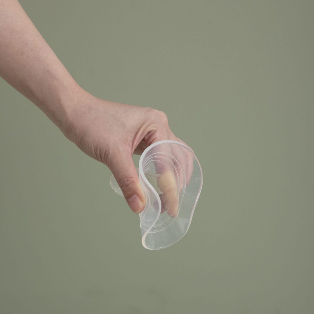 Silicone Breast Pump Manual With Feeding Bottle (3)